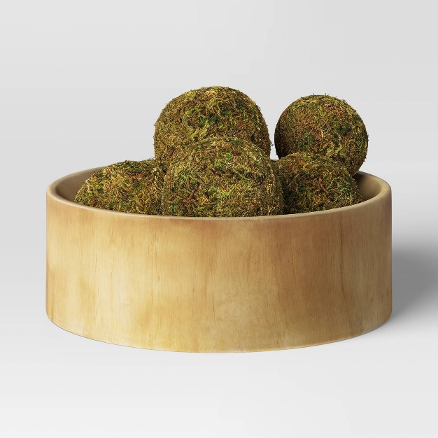 Decorative Moss Ball Filler Dark Moss Green