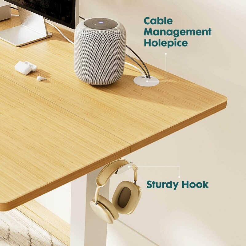 Electric Height Adjustable Ergonomic Computer Desk