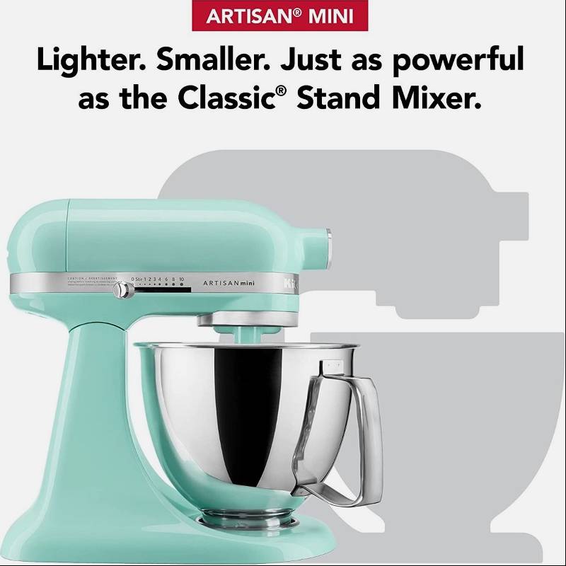 3.5-Quart Artisan Mini Plus Stand Mixer (Ice Blue) | KitchenAid