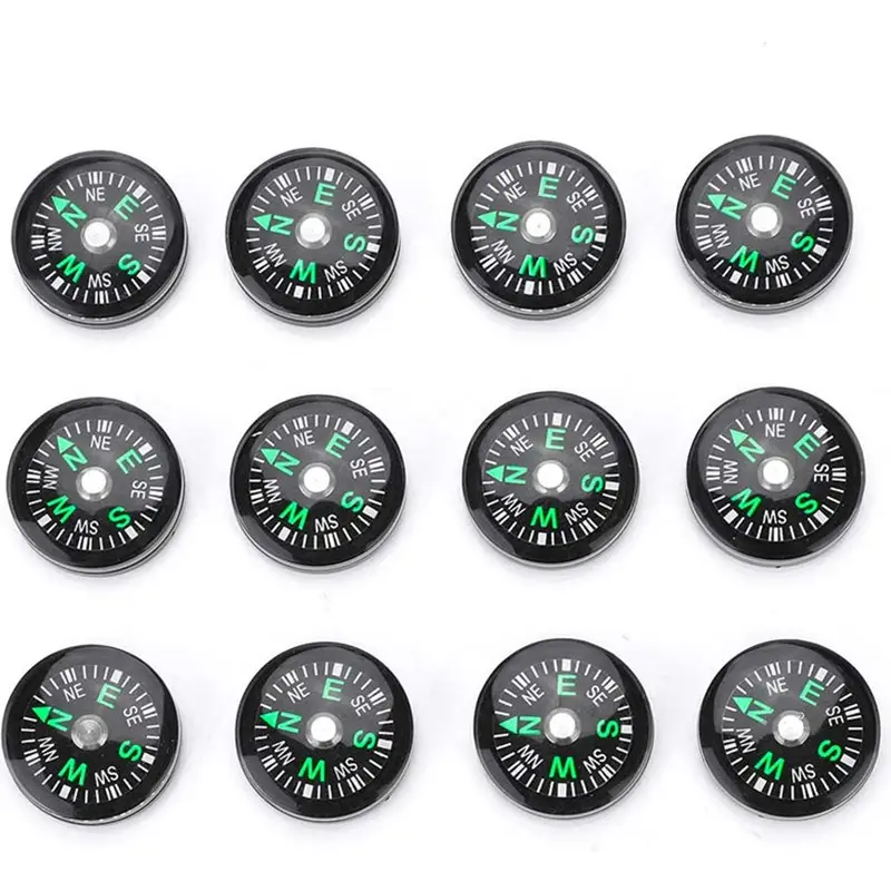 Hot Selling 20mm round  plastic pocket compass