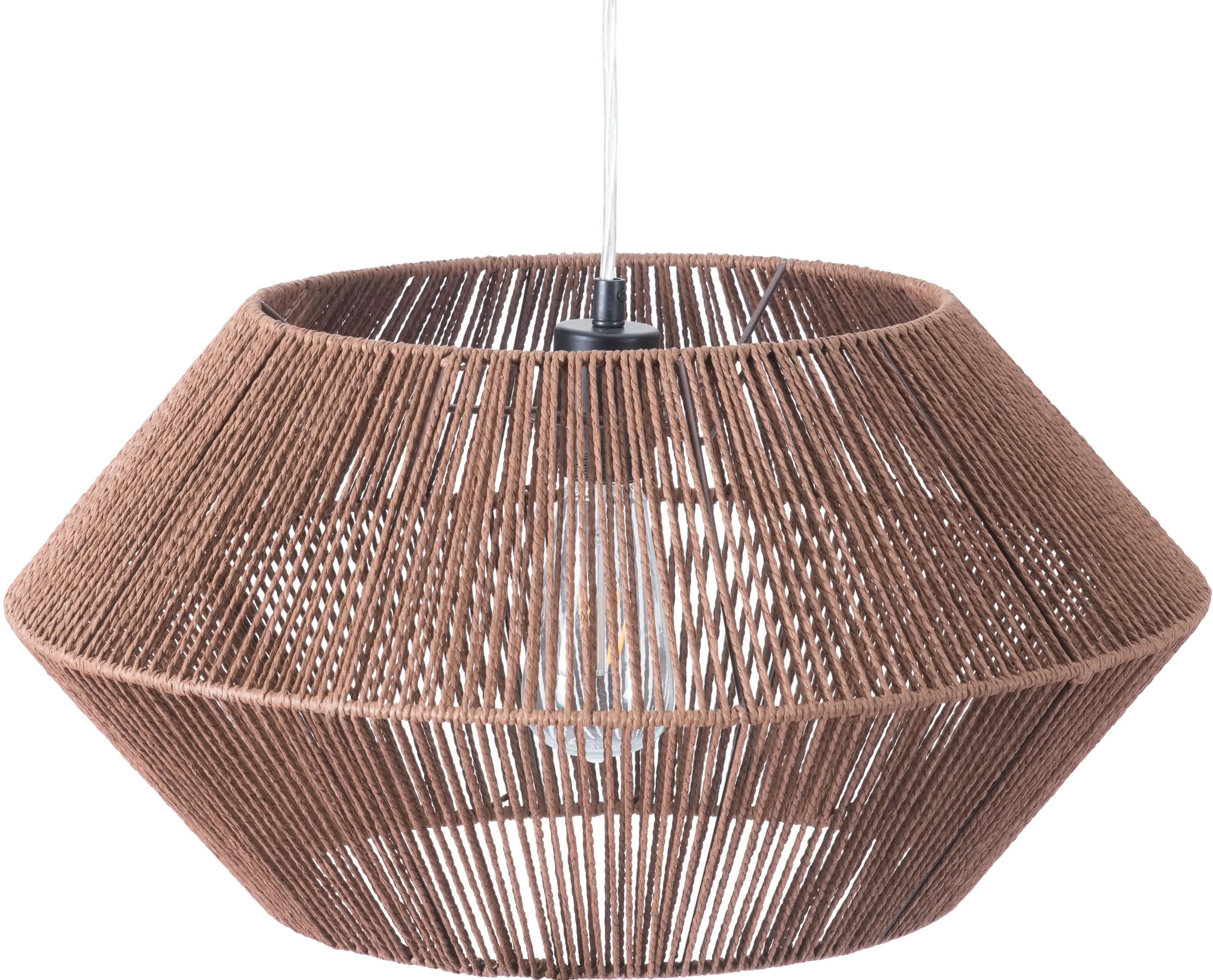 Kendrick Brown Paper Rope Ceiling Lamp