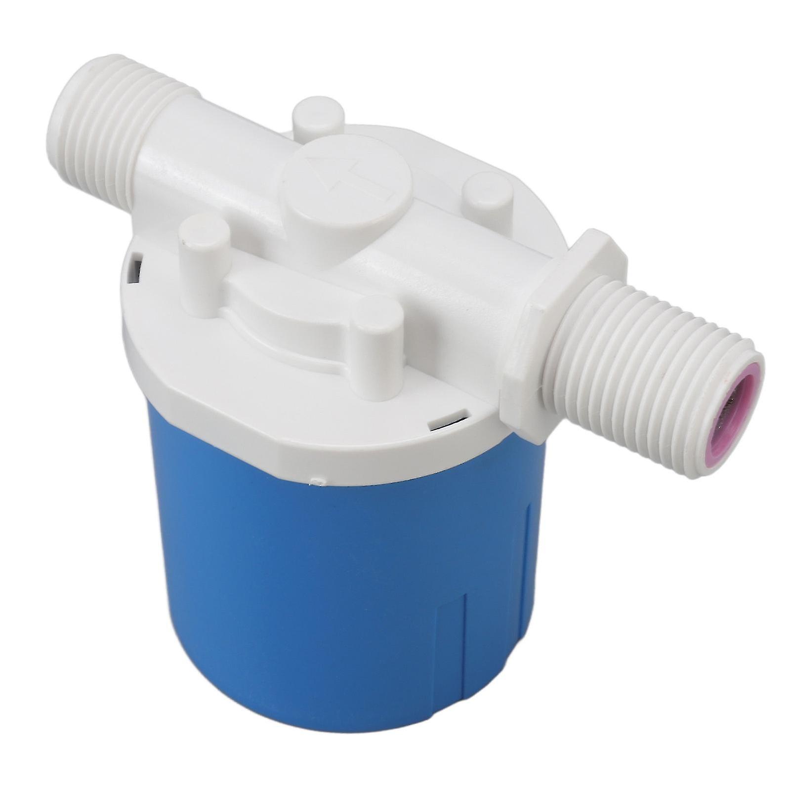 Automatic Float Valve Plastic Compact Leakage Proof Inner Water Level Control Valve for Water Tank G3/4 Built in Side Entry