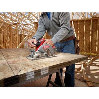 MW M18 FUEL 18V Lithium-Ion Brushless Cordless 6-12 in. Circular Saw W M18 5.0 Ah Battery 2730-20-48-11-1850