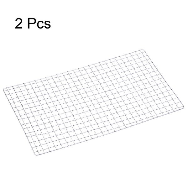 2pcs Square BBQ Grill Net 9.1