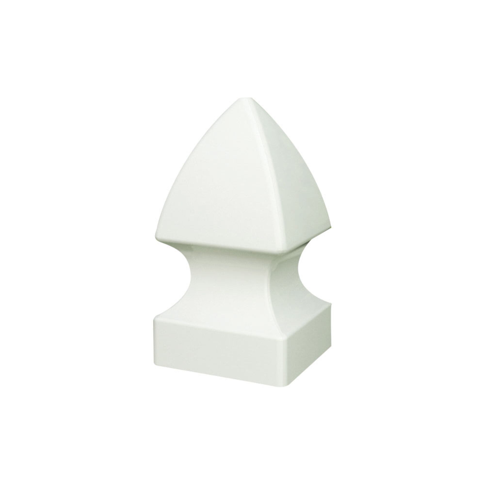 Outdoor Essentials 4 in. x 4 in. White Vinyl Gothic Fence Post Cap