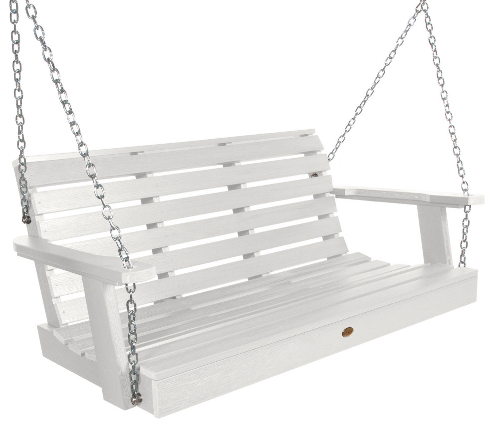 Weatherly Porch Swing   Beach Style   Porch Swings   by highwood  Houzz