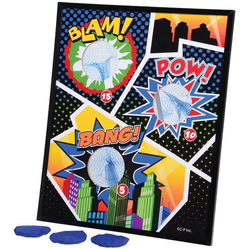 U.S. Toy GA147 Superhero Bean Bag Toss