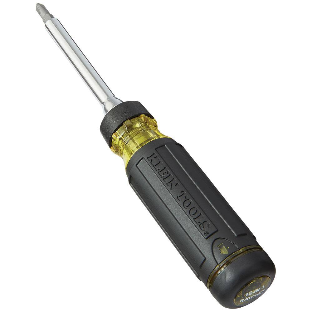 Klein Tools 15-in-1 Multi Bit Screwdriver Ratcheting 32305