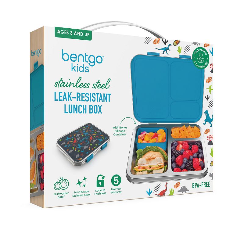 Bentgo Kids Prints Stainless Steel Lunch Box