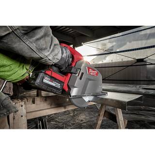 MW M18 FUEL 18-Volt 8 in. Lithium-Ion Brushless Cordless Metal Cutting Circular Saw with 6.0 Ah Battery 2982-20-48-11-1865