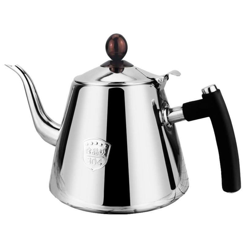 1.2L Stainless Steel Coffee Pot Teapot for Restaurant Or Home Kitchen Use - Polished