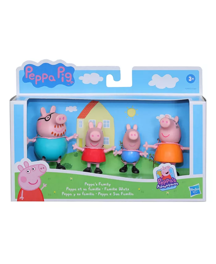 Peppa Pig Pep Family Figure Set