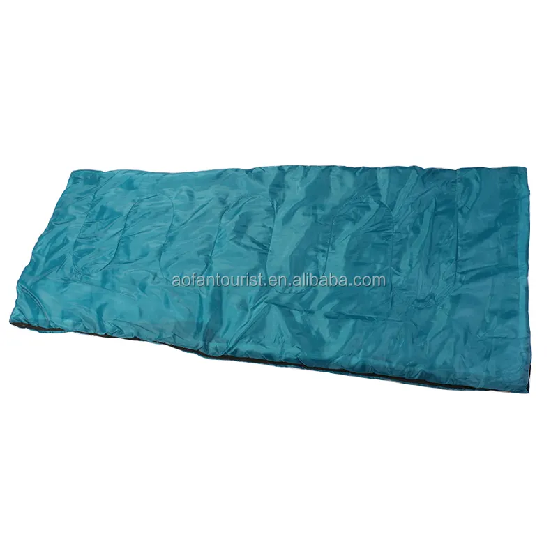 Outdoor Waterproof Double Warm Backpacking Camping High Quality Rectangle Light Sleeping Bag