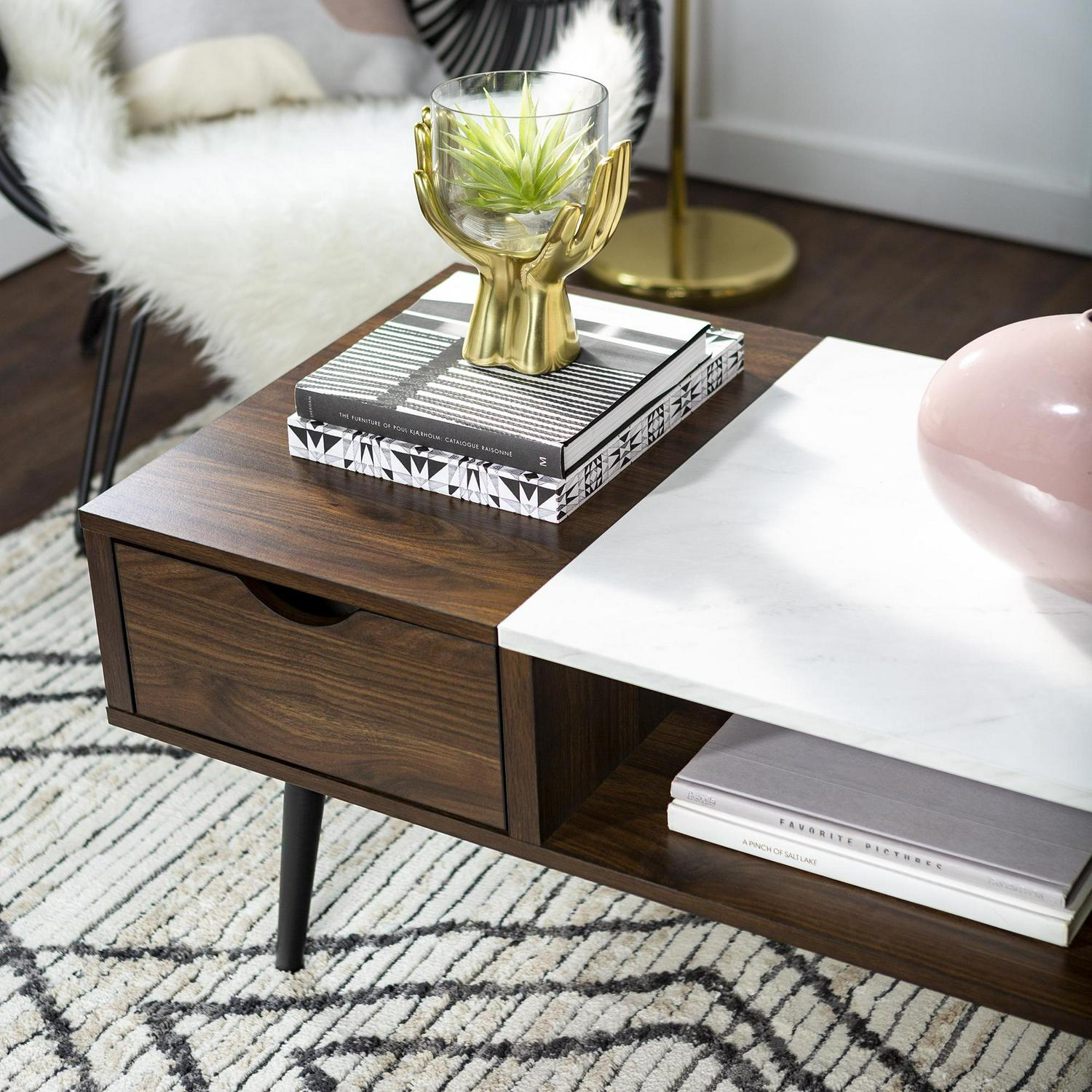 Bellamy Studios Booker Marble Coffee Table  Crowdfused