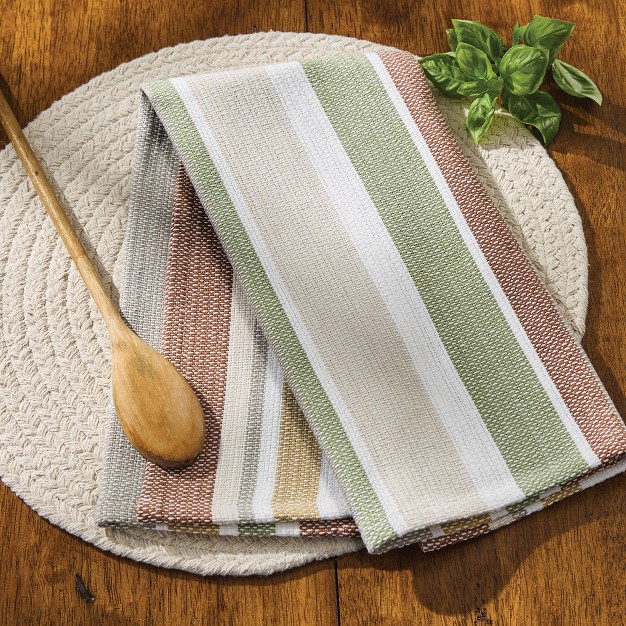 Split P Terra Stripe Dishtowel