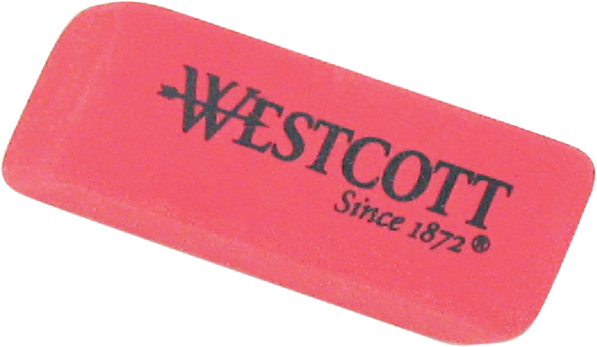 Westcott Pink Pearl Pencil Eraser Pink