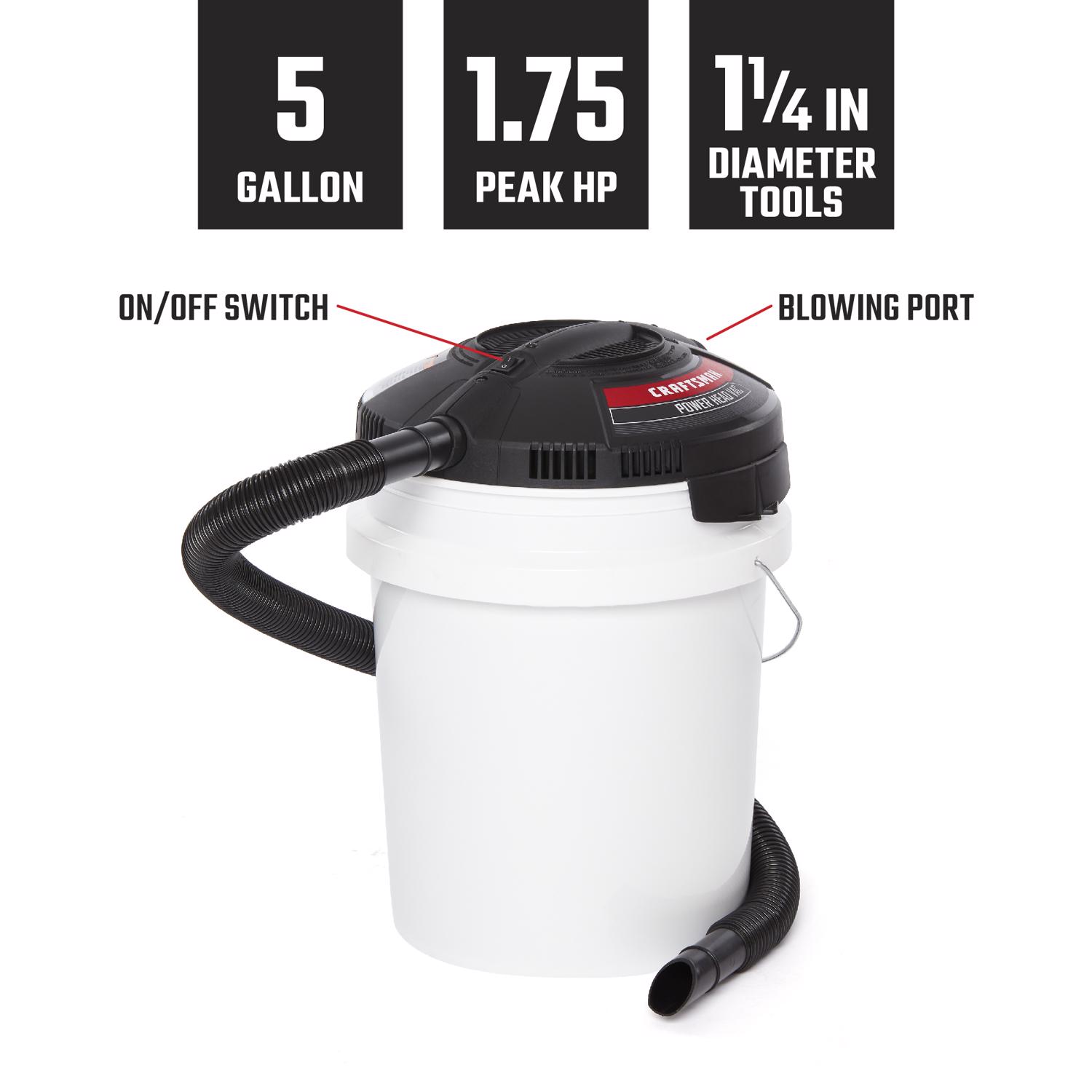 Craftsman 12.5 in. L X 12.5 in. W X 12.5 in. D Wet/Dry Vac Powerhead 1 pc