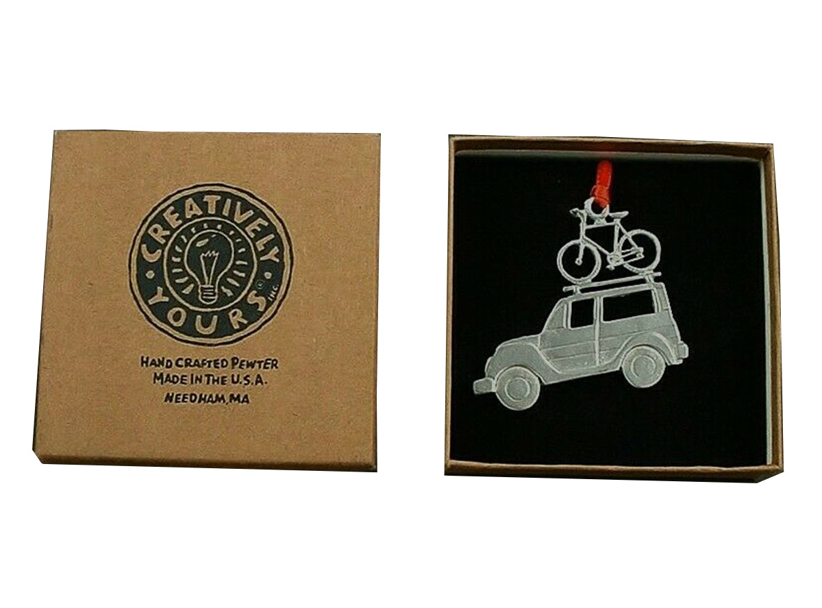 Creatively Yours SUV with Bicycle Ornament