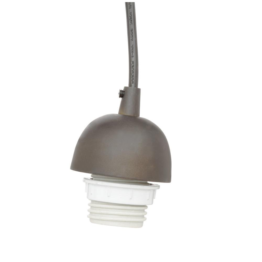 Oil Rubbed Bronze 3 Light Mini Pendant， UL Listed