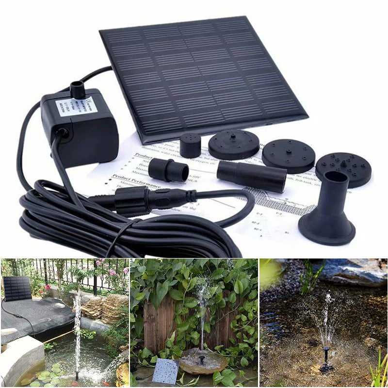 180L/H Solar Water Pump for Garden Pool Pond Fountain Aquarium