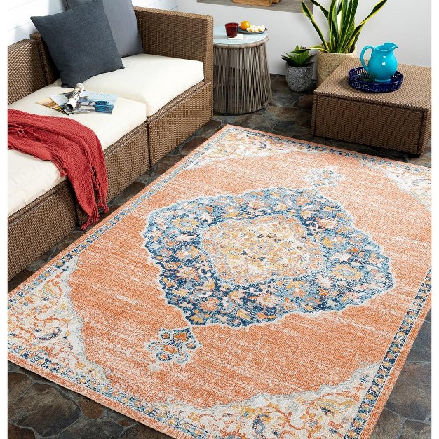 Mark amp Day Burr Ridge Rectangle Woven Indoor And Outdoor Area Rugs Cider