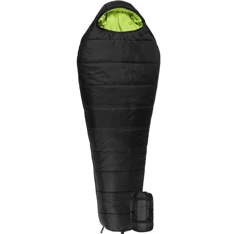 4 Seasons Lightweight Portable Waterproof Camping Mummy Sleeping Bag with Compression Bag