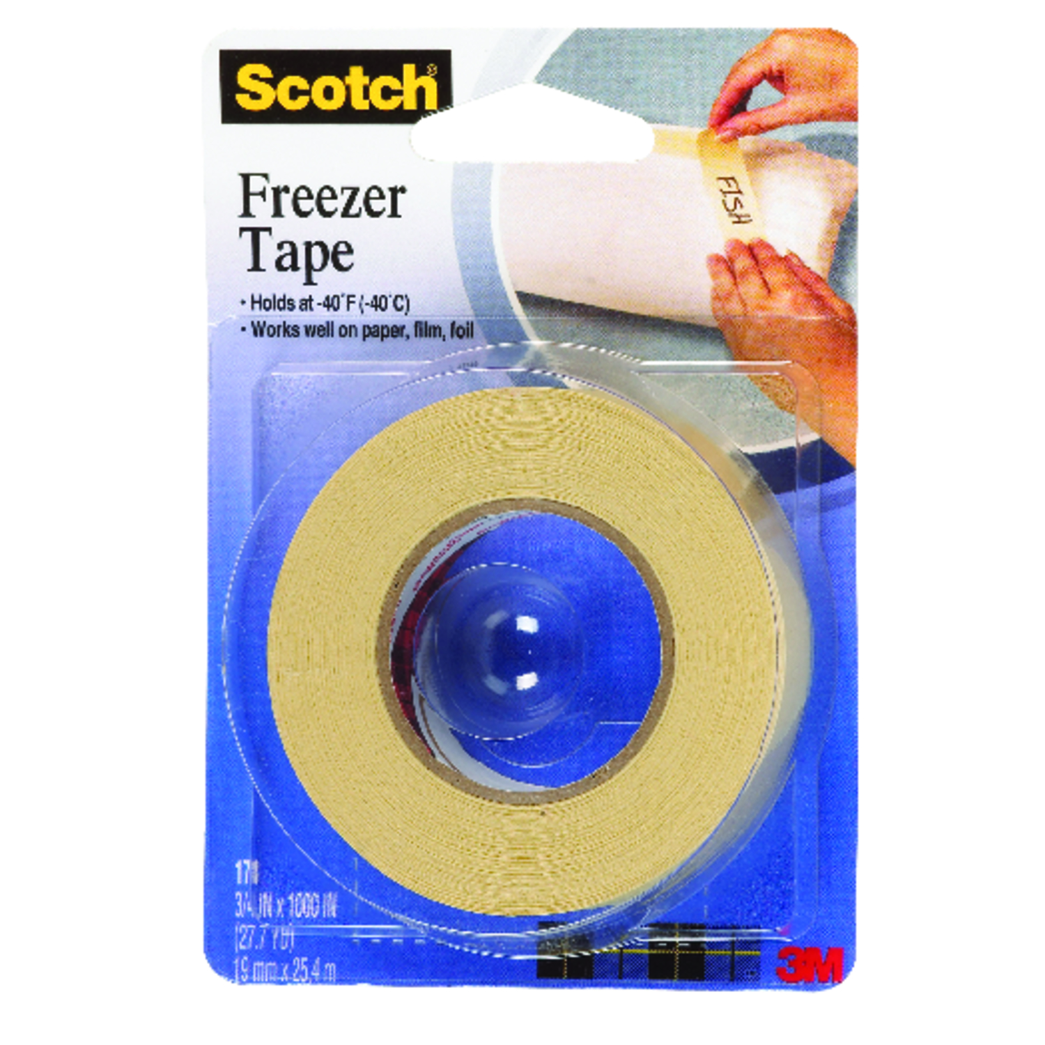 Scotch Tan Freezer Tape 1 pk