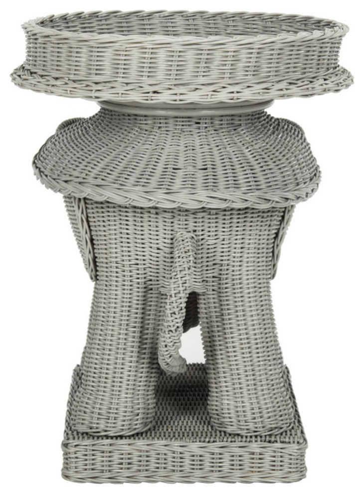 Parker Storage Accent Table Gray   Modern   Side Tables And End Tables   by Virgil Stanis Design  Houzz