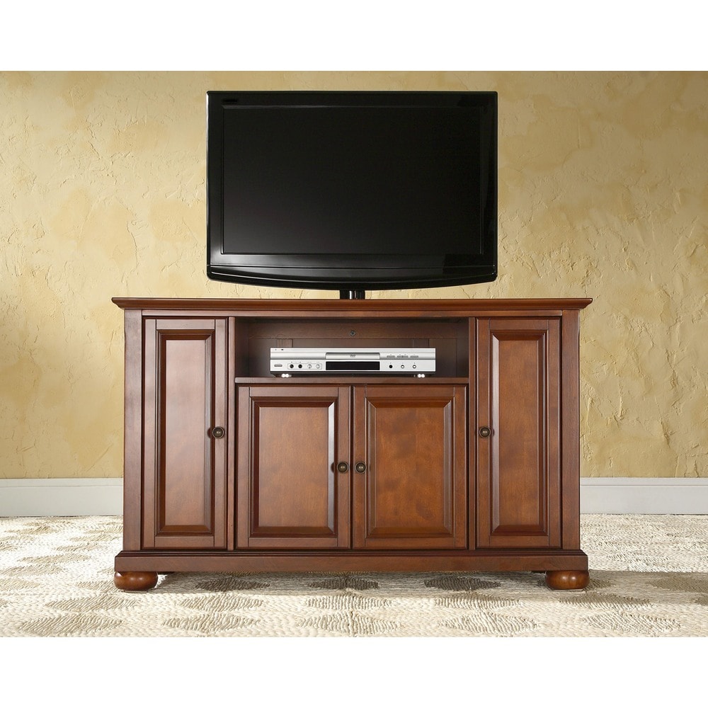 Alexandria Cherry Finish Wood 48 inch TV Stand