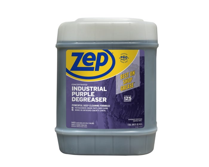 Zep Industrial Purple Cleaner  Degreaser， 5 Gallon - R45815