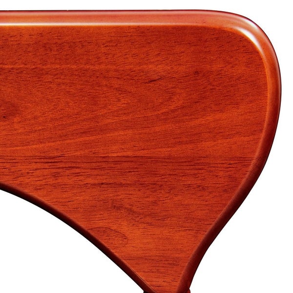 CHERRY Triangle coffee table Wood Base for living room