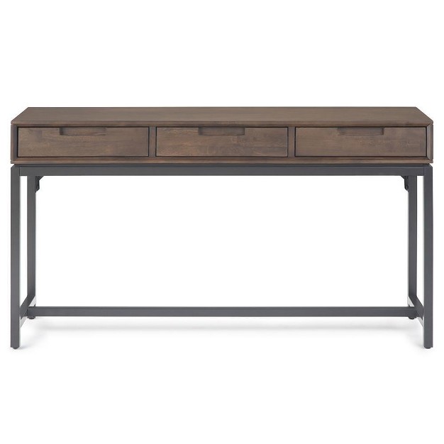 Simplihome Console Table Banting Walnut Brown