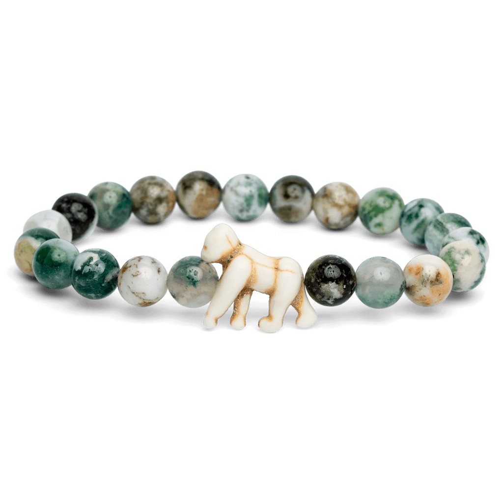 Fahlo  The Traverse Bracelet Rainforest Green -Gorilla-Tracking Bracelet