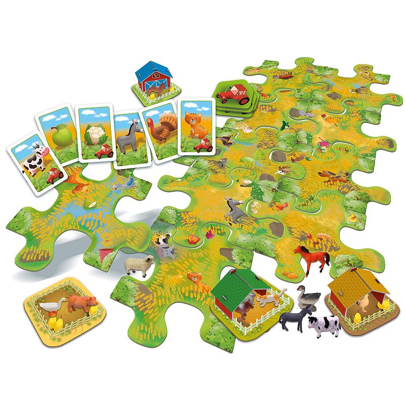 Tactic Seek and Find Farm Board Game