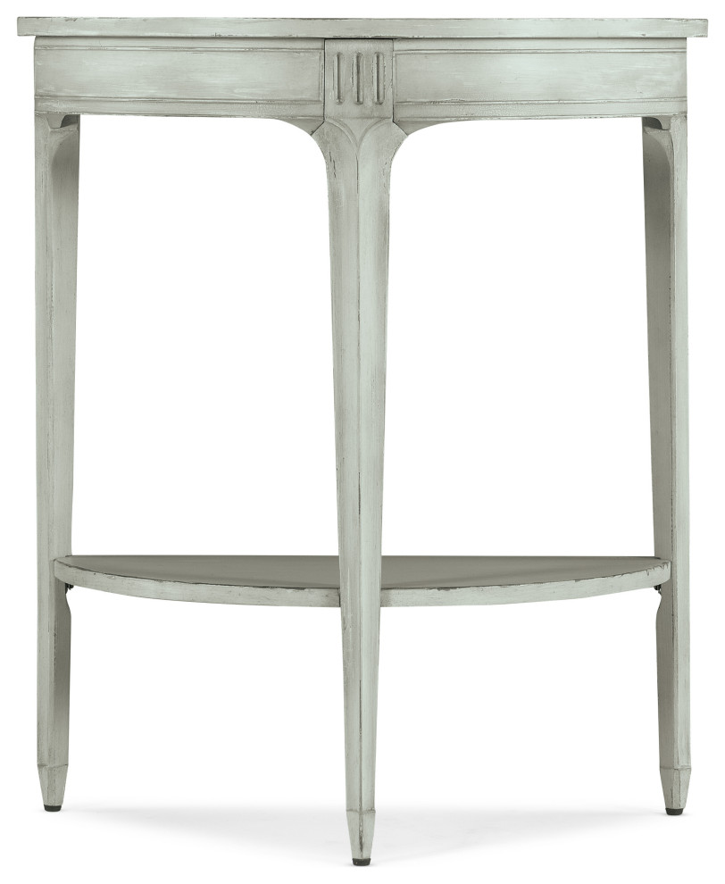 Charleston Demilune Accent Table   Farmhouse   Side Tables And End Tables   by Hooker Furniture  Houzz