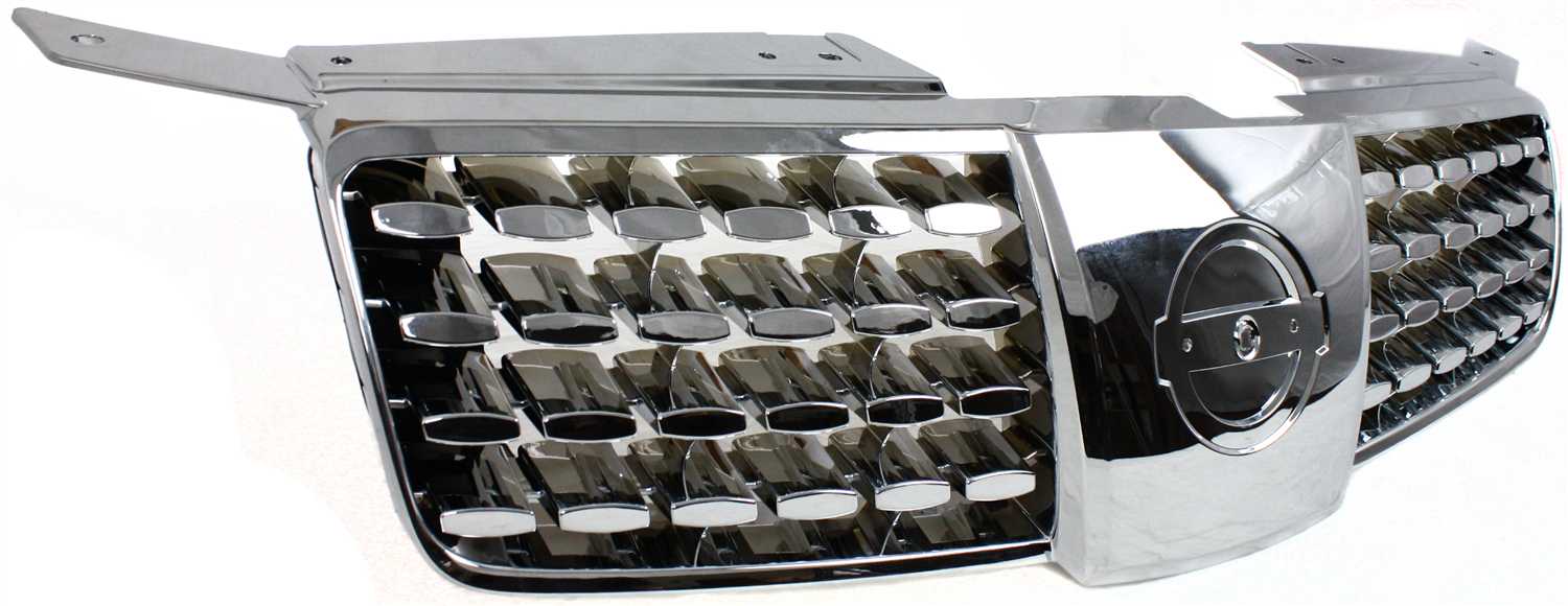 Grille Assembly Compatible With 2004-2006 Nissan Maxima Chrome Shell and Insert