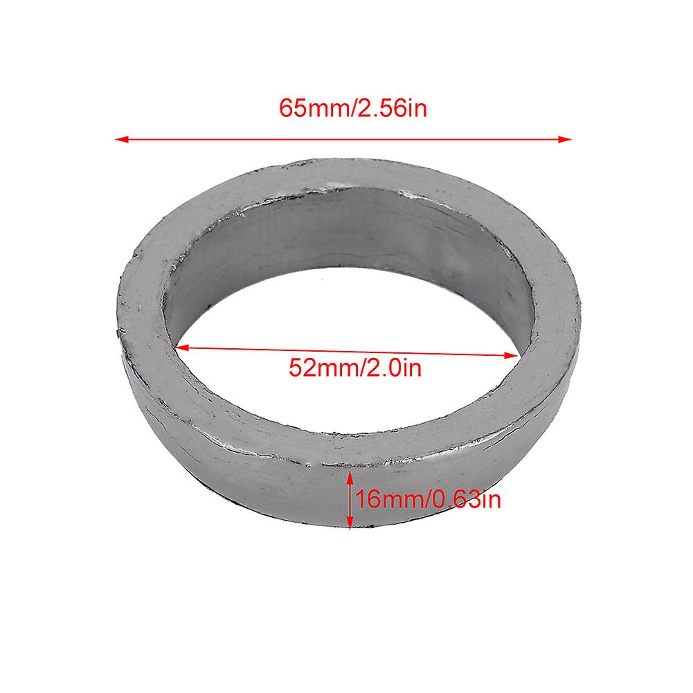 Donut Style Exhaust Gasket 2in Internal Diameter Pipe To Manifold