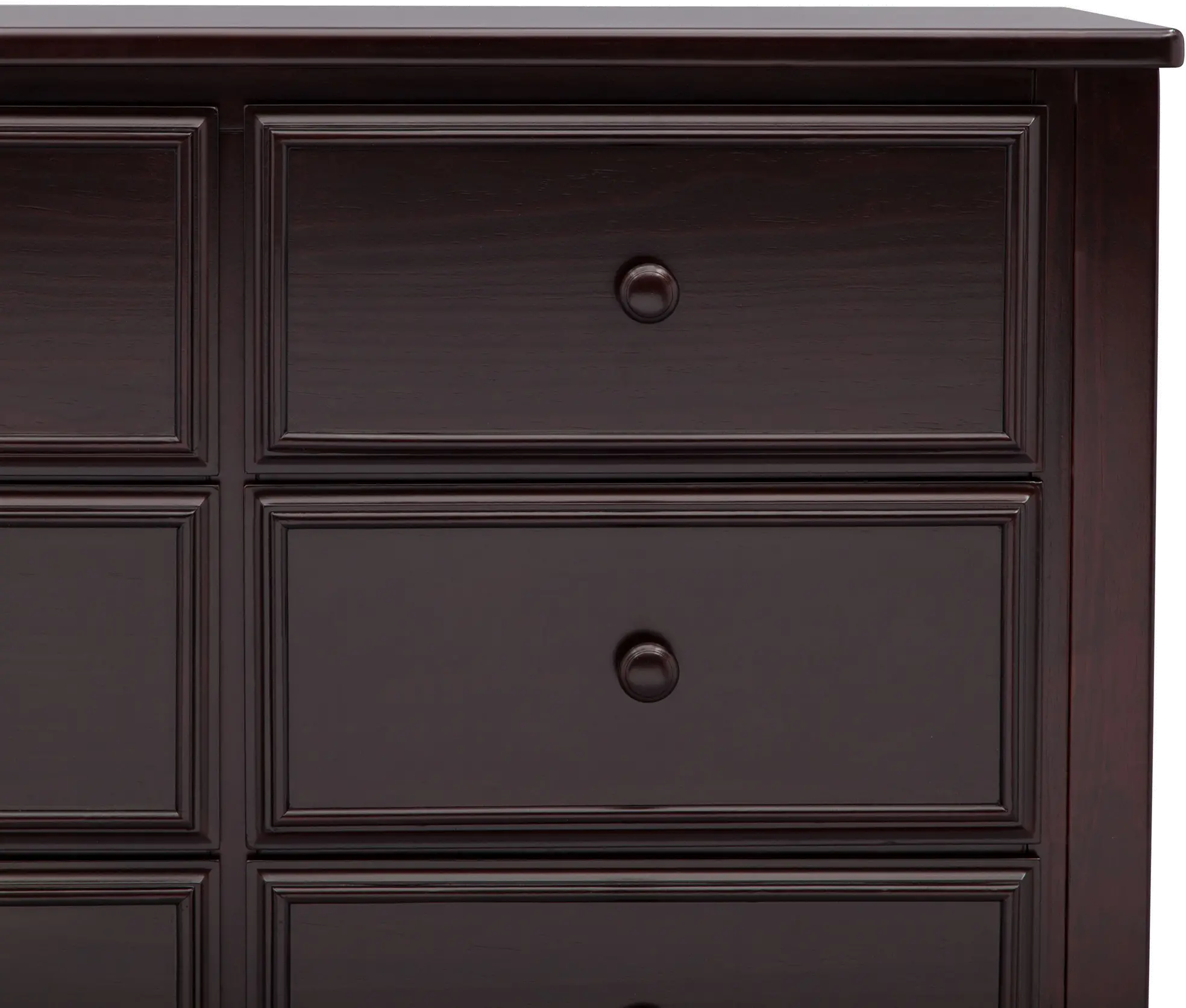 Universal Dark Brown 6-Drawer Dresser