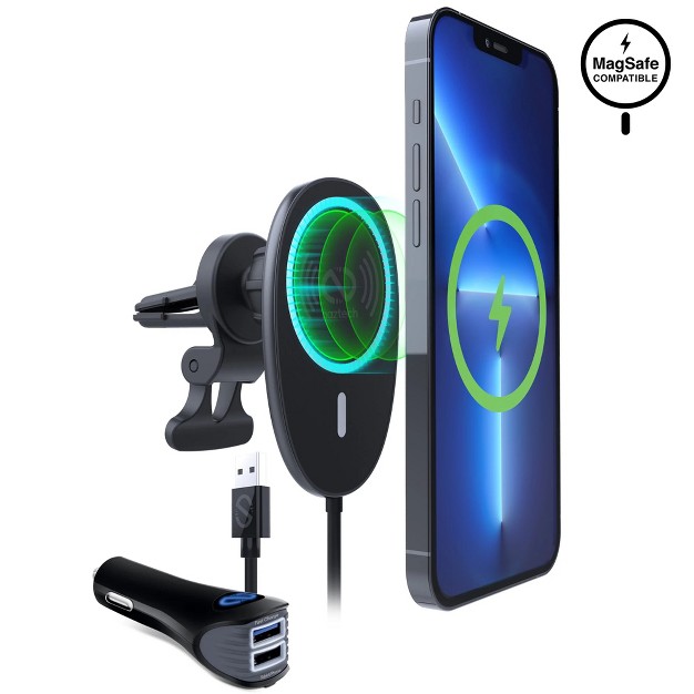 Naztech 15w Wireless Car Charger For Iphone 12 amp Iphone 13 Series