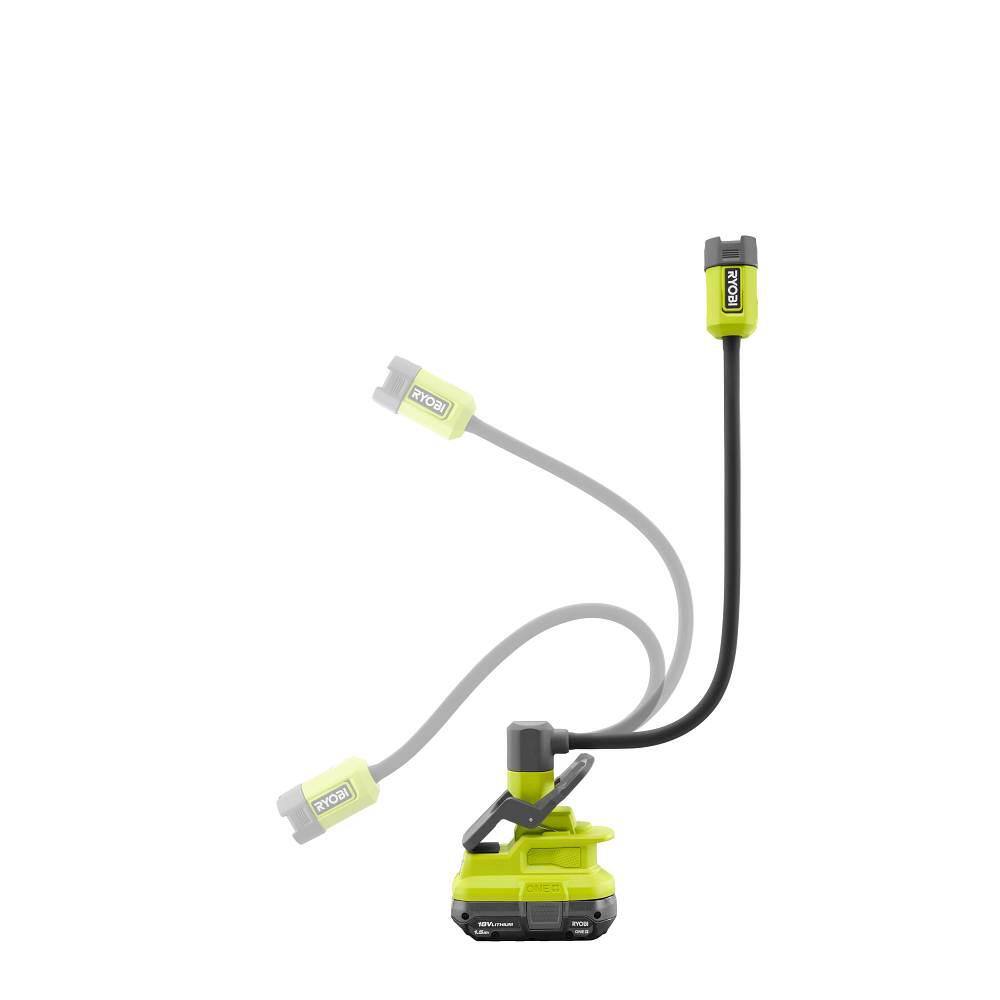 RYOBI ONE+ 18V Cordless Flexible LED Clamp Light (Tool Only) PCL665B