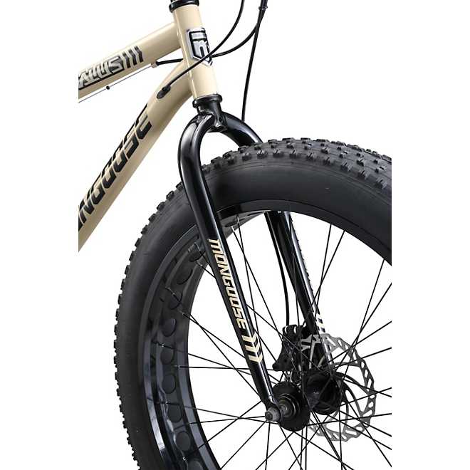 Mongoose Men's Malus 26 in Fat Tire Bike