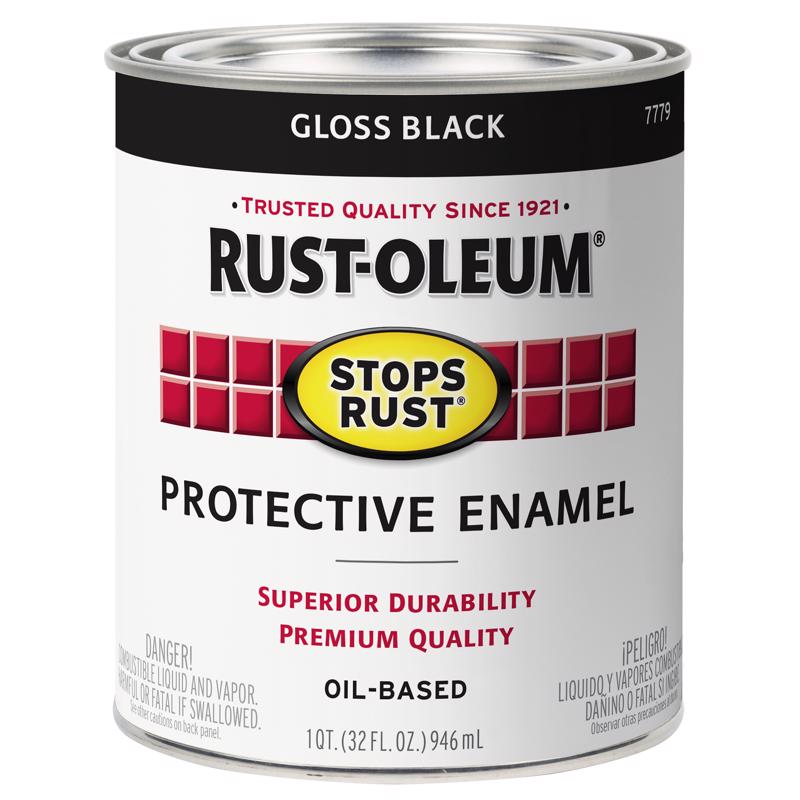 PAINT QT GLOS BLACK R-O