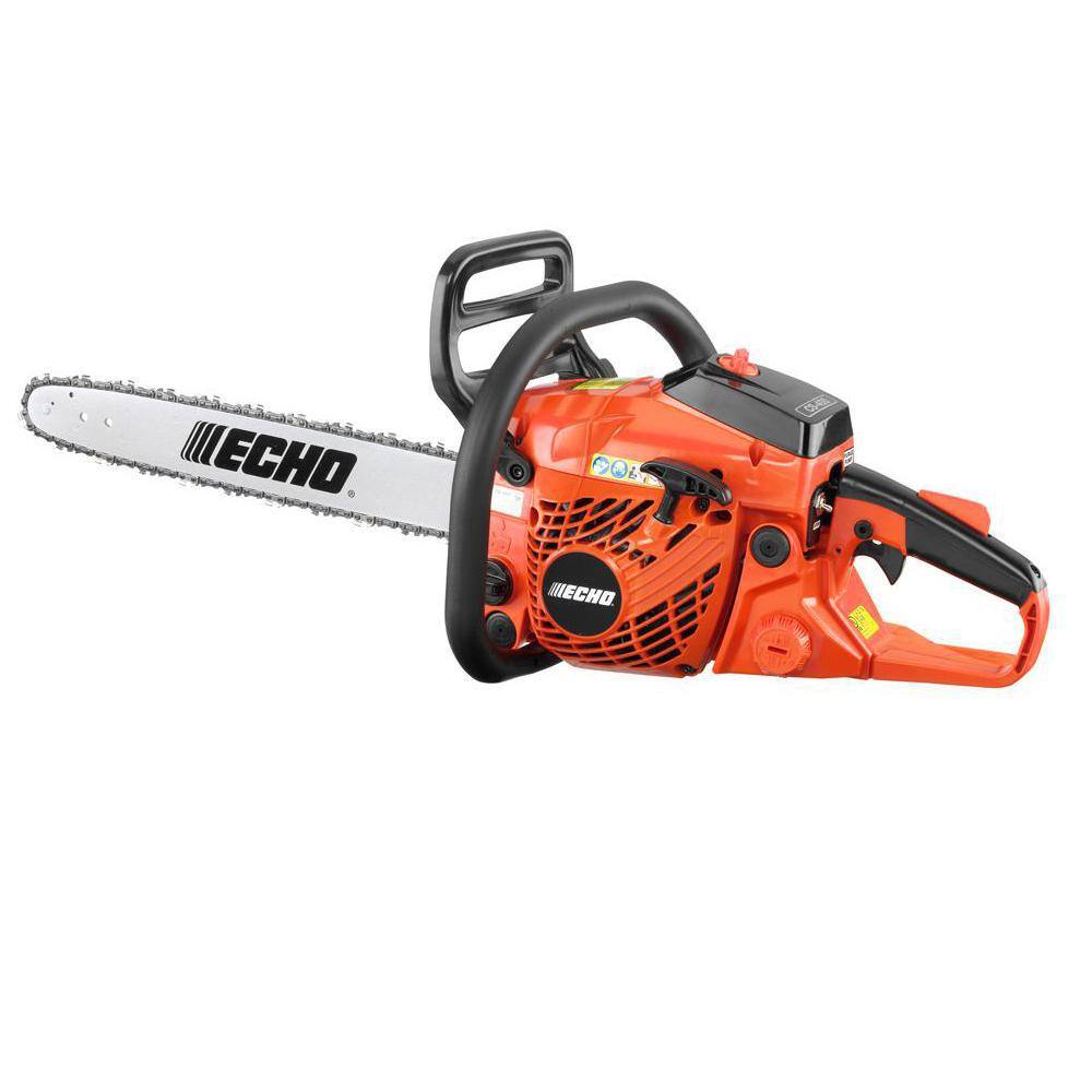 ECHO 18 in. 40.2 cc Gas 2-Stroke Rear Handle Chainsaw CS-400-18