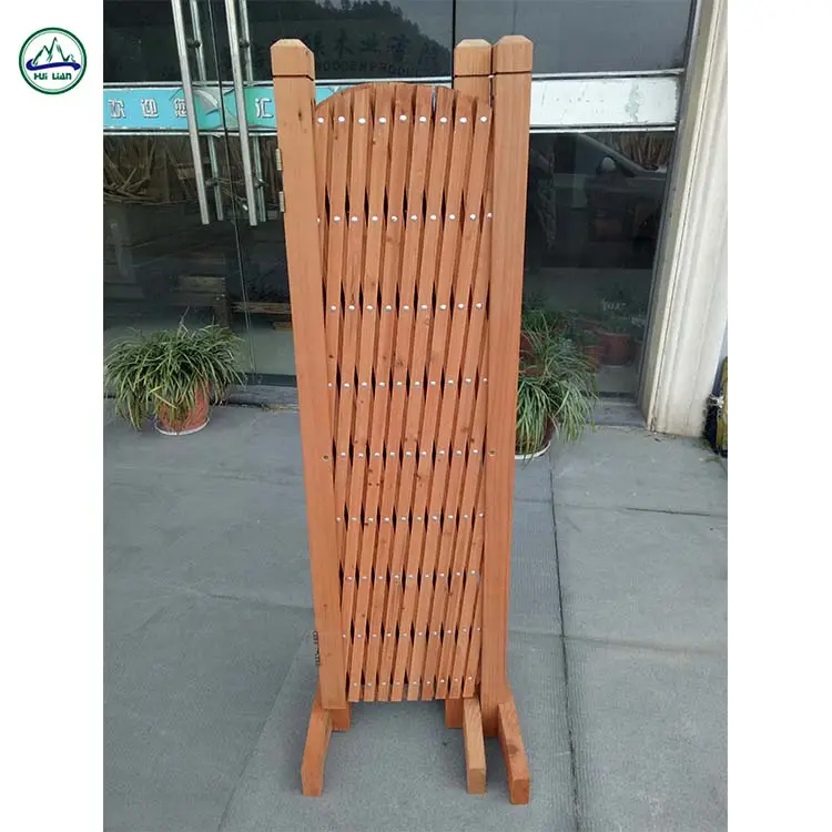 2018 Garden Supplies Folding wooden garden lattice fence for decorative lattice