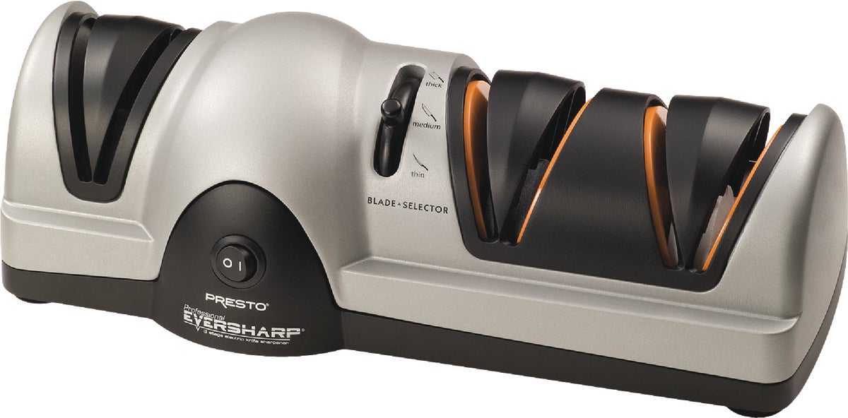 Presto EverSharp 3-Stage Electric Knife Sharpener Silver