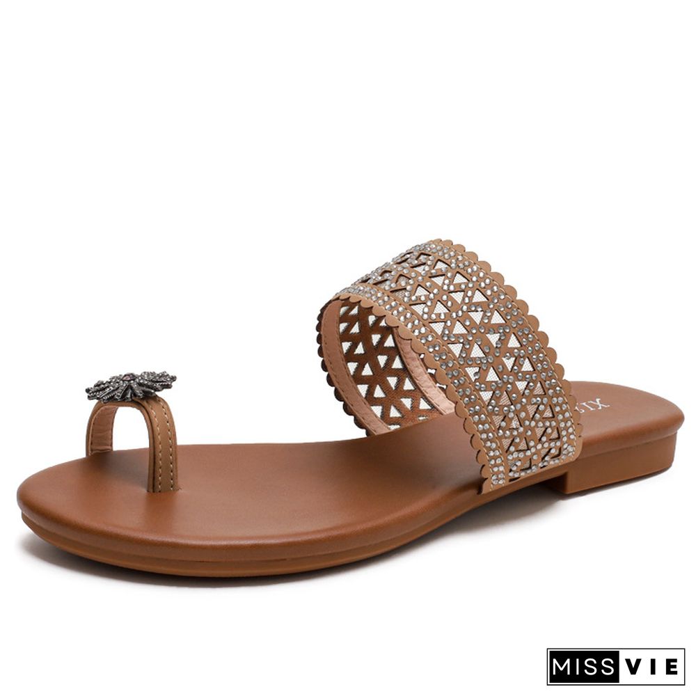 Bohemian all-match seaside Roman sandals