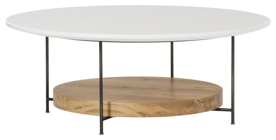 White French Oak Coffee Table  Andrew Martin Olivia   Industrial   Coffee Tables   by Oroa   Distinctive Furniture  Houzz