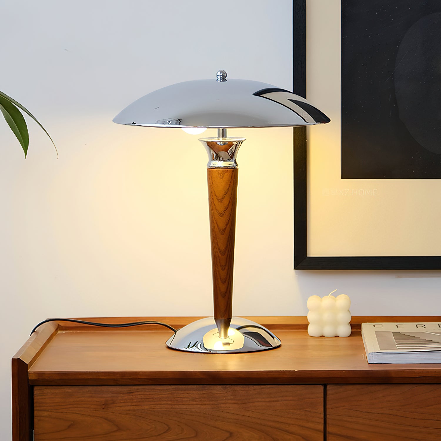 Helmet Table Lamp