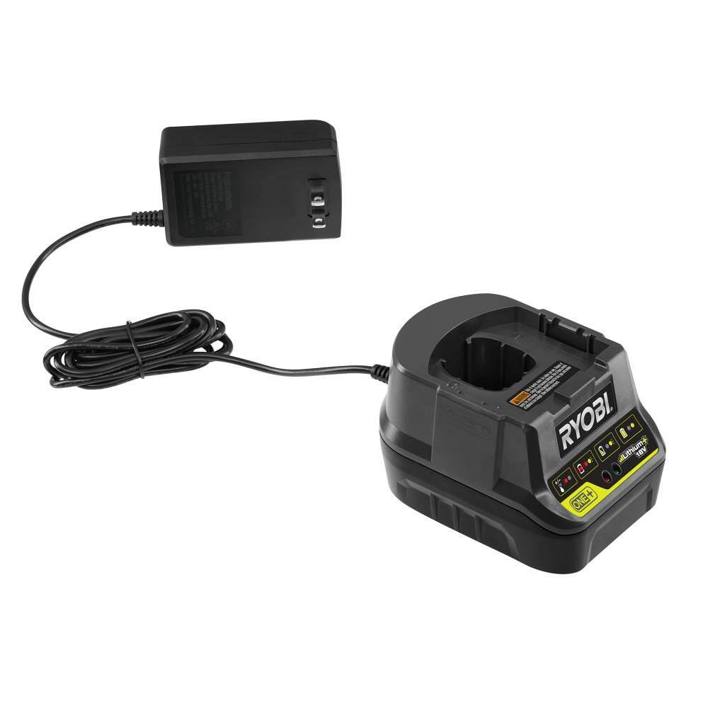 RYOBI ONE+ 18V Cordless Dual Function Portable InflatorDeflator with 1.5 Ah Battery and 18V Charger P747KN