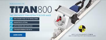 TITAN800 Premium Retractor System Replacement | Sure-Lok FITTING: L TRACK